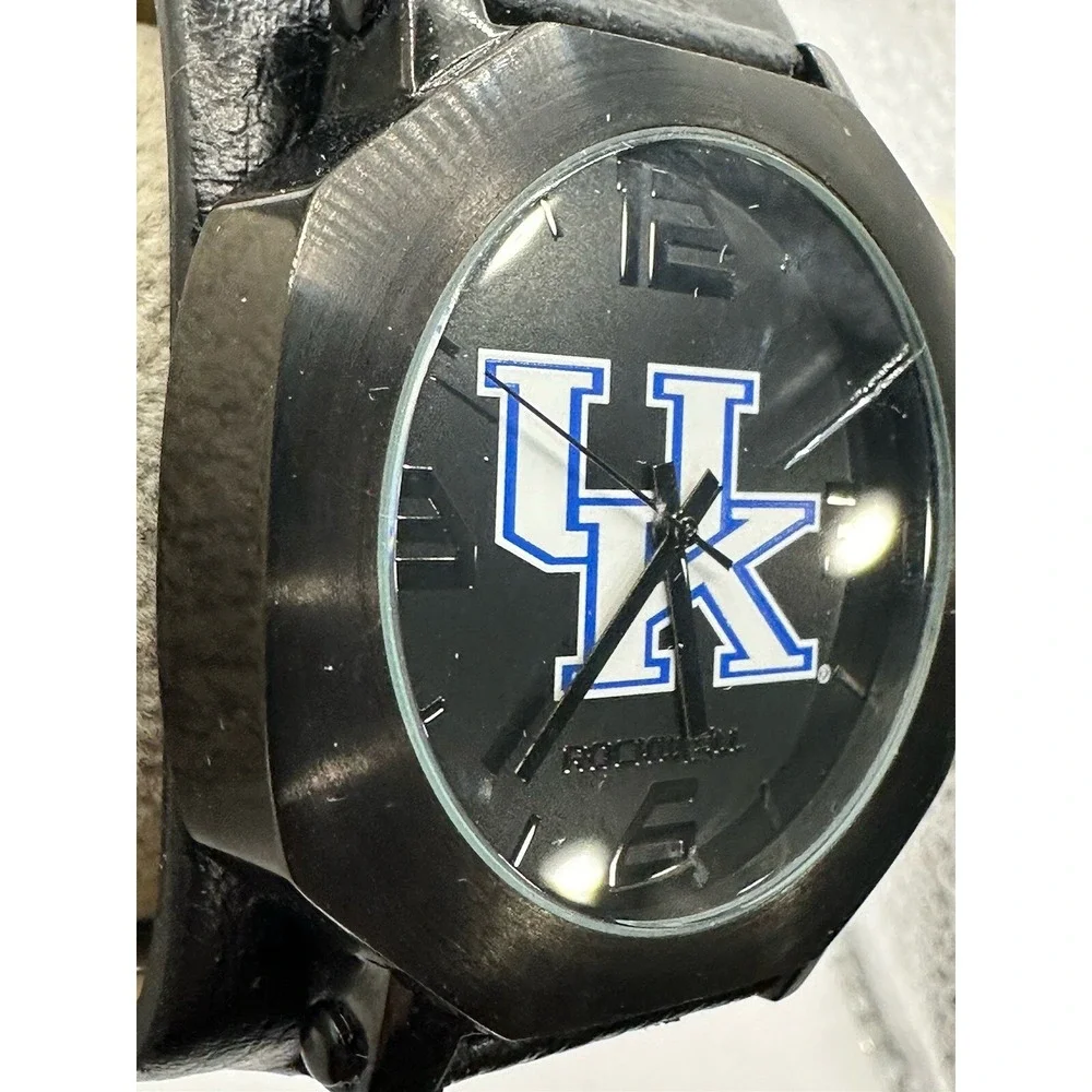 Rockwell NCAA Kentucky Wildcats Men Assassin Watch Black 45MM 8.5